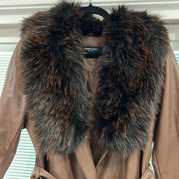 Brown Keneth Cole coat-size L - Picture 2 of 13